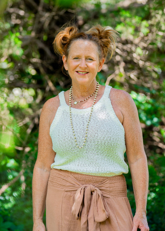 Crochet Tank Ivory