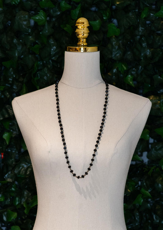 Beaded Necklace Black